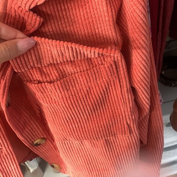 Peach Colored Button Up - Picture 4 of 4